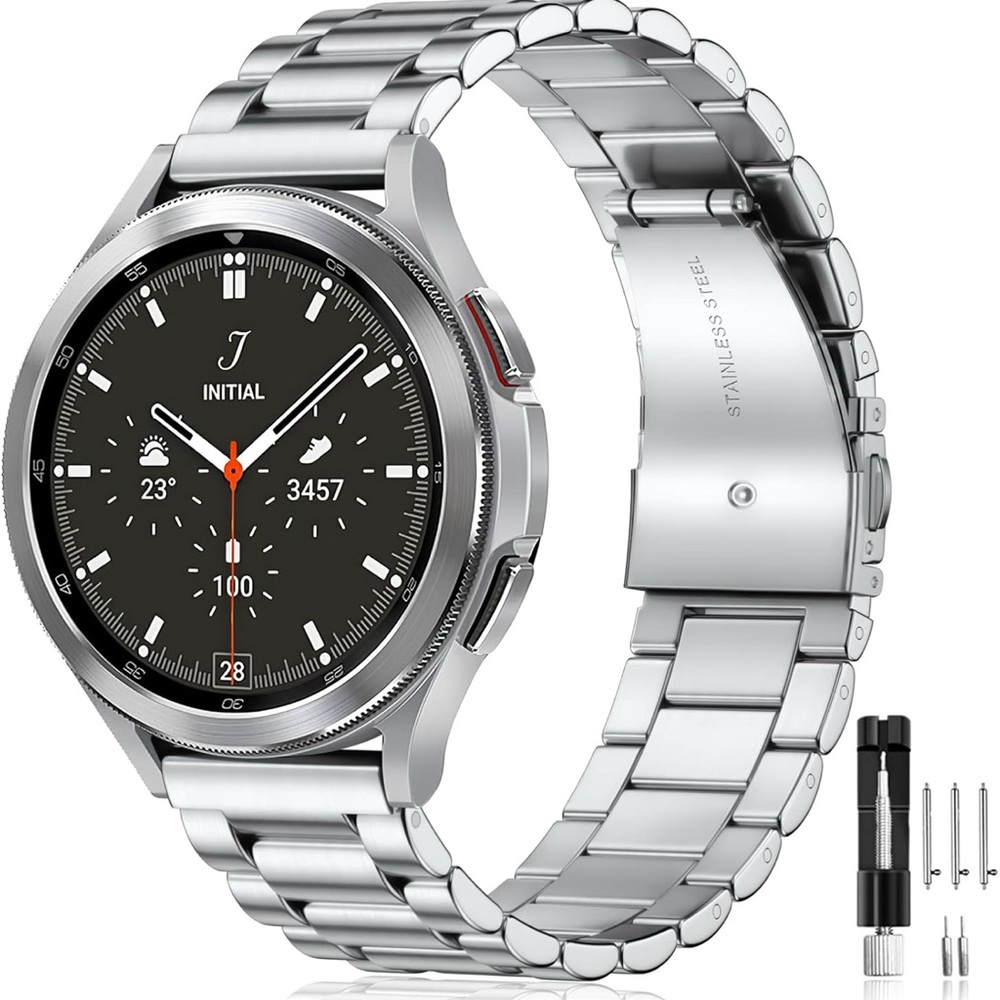 Lerobo Stainless Steel Band Compatible with Samsung Galaxy